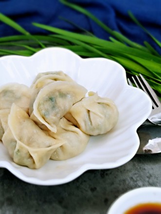 Steamed Dumplings with Leek recipe