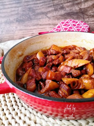 Braised Pork with Spring Bamboo Shoots recipe