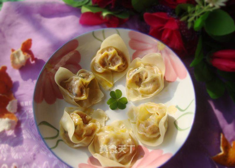 Carrot Minced Pork Wanton recipe