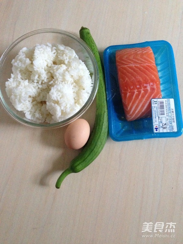 Salmon Fried Rice recipe