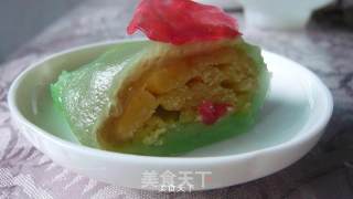 "evening Dinner"------jade and Rose Gold Silk Roll recipe