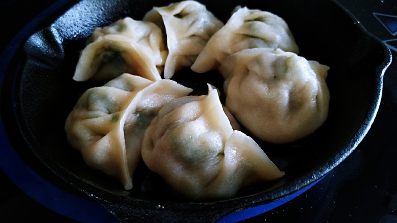 Fried Egg Hug Dumplings recipe