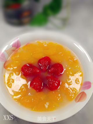 Rice Wine and Orange Sweet Soup recipe