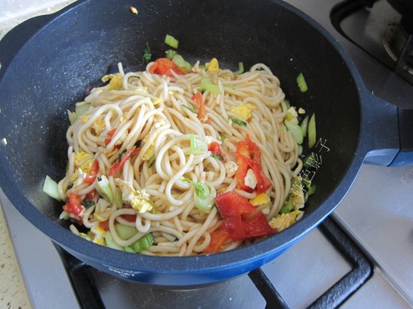 Fried Noodles with Vegetables recipe