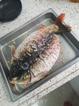 Family Version Grilled Fish, No Oven Version recipe