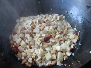 #春食野菜香# Stir-fried Bamboo Shoots and Malan Head recipe