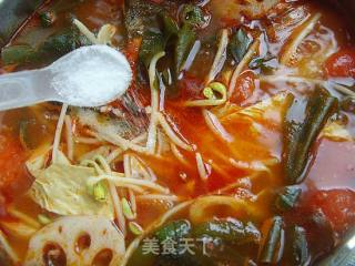 Fish in Hot and Sour Soup recipe