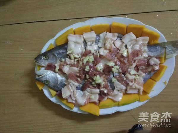 Steamed Pork Belly with Salted Fish recipe