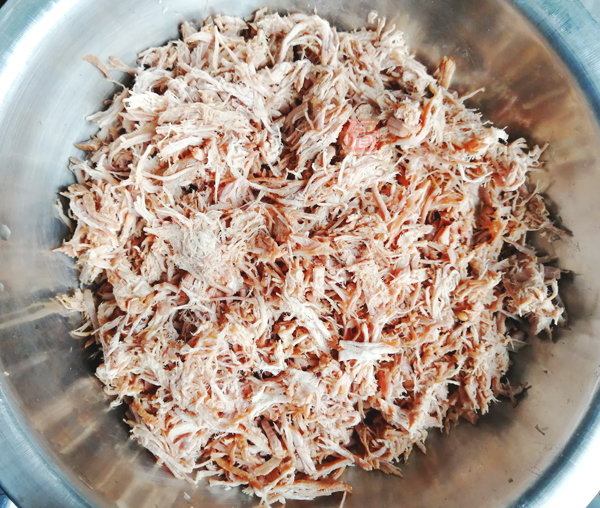 Homemade No-added Pork Floss recipe