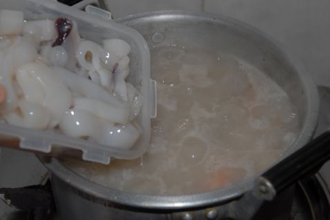 Unagi Seafood Congee recipe