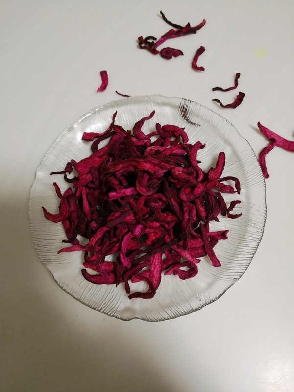 Dried Red Radish recipe