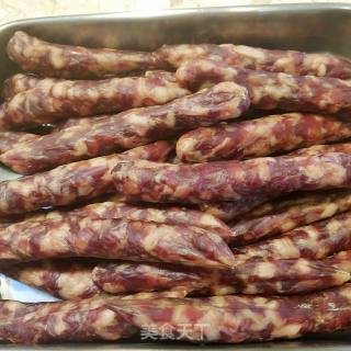 Homemade Cantonese Sausage recipe