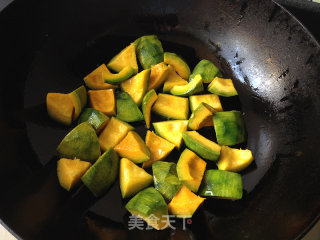 Braised Pumpkin in Oil recipe