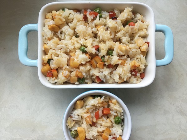 Seafood Cheese Rice recipe