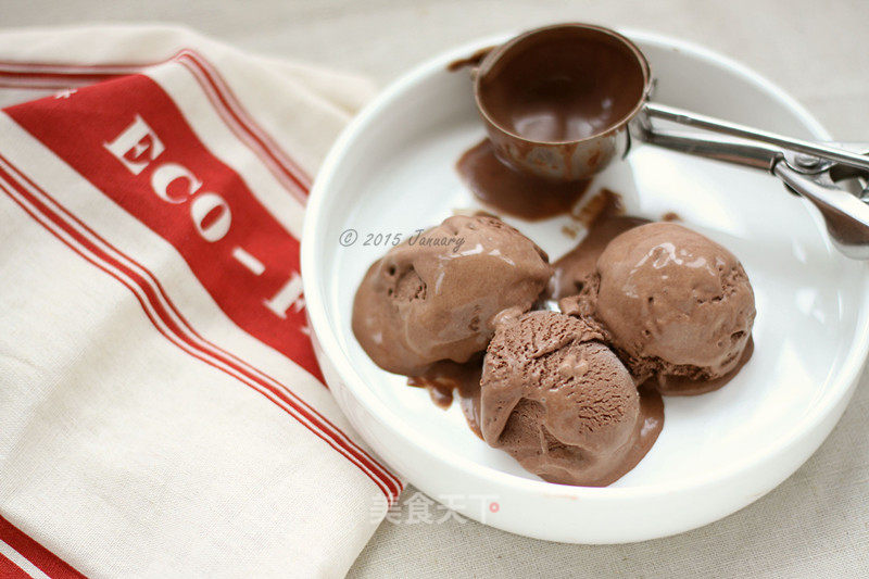 Dark Chocolate Ice Cream recipe