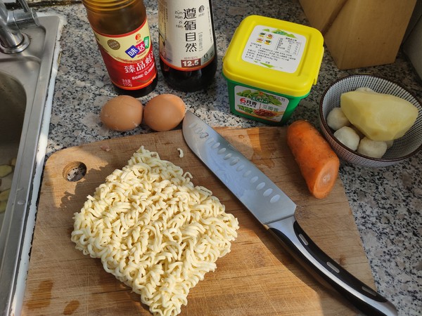 Homemade Fried Noodles recipe