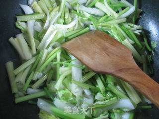 Chinese Cabbage Stir-fried Celery recipe