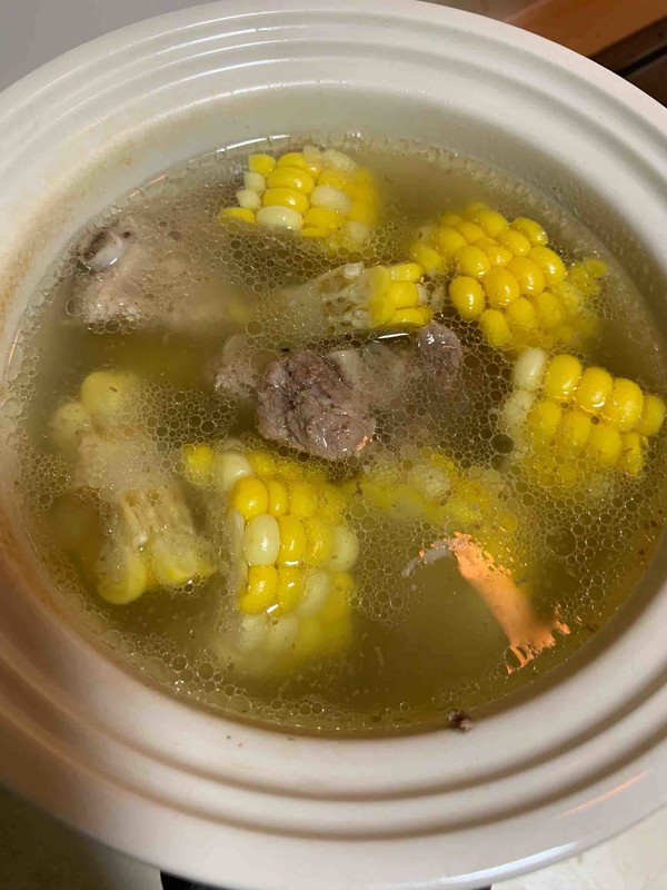 Corn Pork Ribs Soup recipe