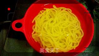 #春食野菜香# Shepherd's Purse Pork Marinated·noodles recipe