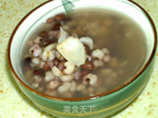 Barley, Red Bean and Lily Congee recipe