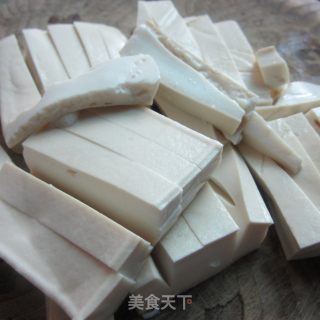 Tofu with Minced Pork and Chives recipe