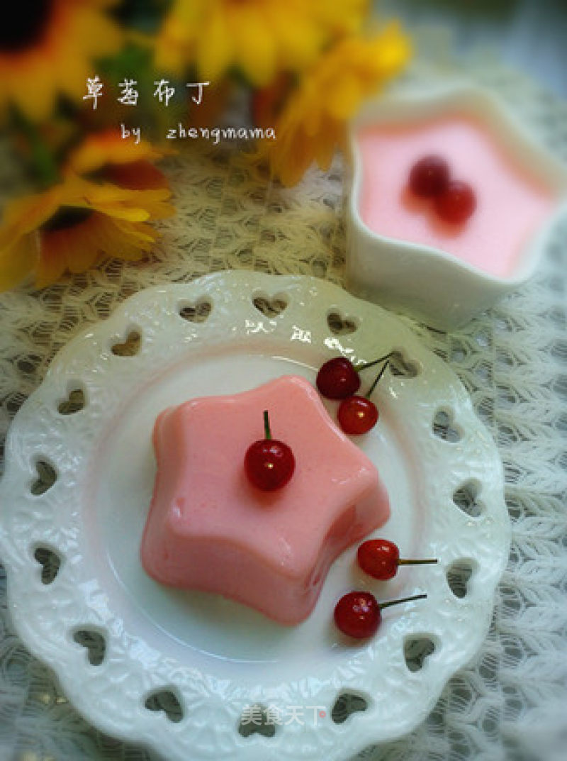 Strawberry Pudding recipe