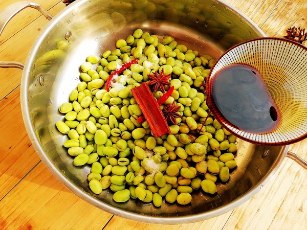 Spiced Braised Broad Beans recipe