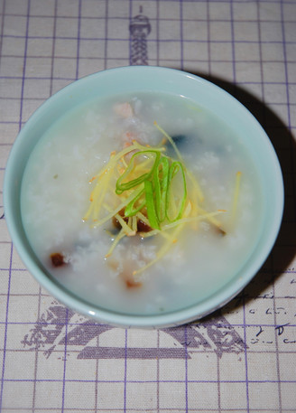 Congee with Preserved Egg and Lean Meat recipe