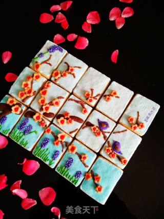 #柏翠大赛#niaoyuhuaxiang Biscuits [creative Icing Biscuits] recipe