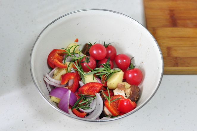 Roasted Vegetable Drumsticks recipe