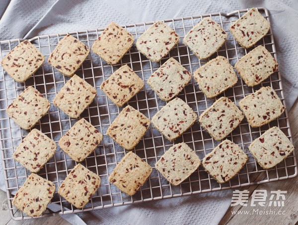 Black Tea Cranberry Shortbread recipe