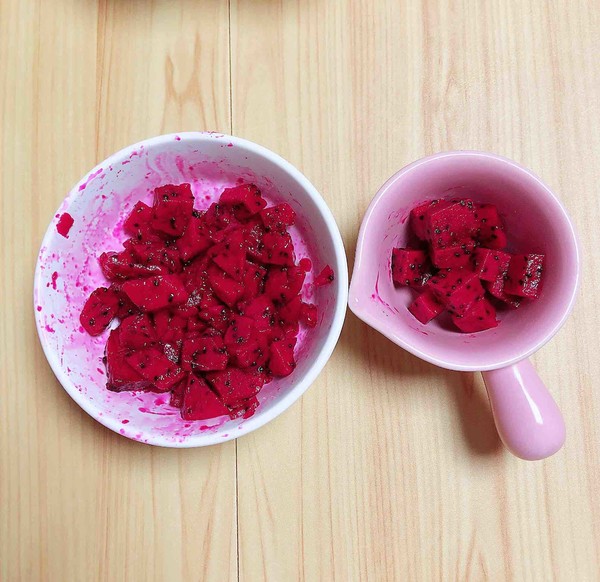 Pitaya Tofu Pudding recipe