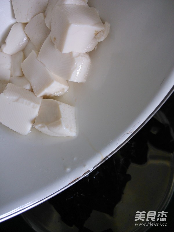 Wakame Stewed Tofu recipe