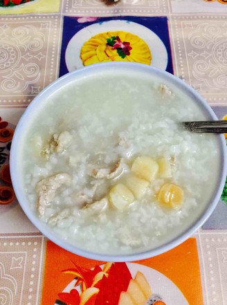 Congee with Scallop and Lean Pork recipe