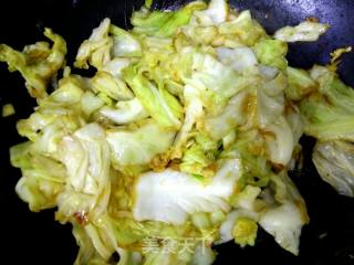 Shredded Cabbage in Oyster Sauce recipe