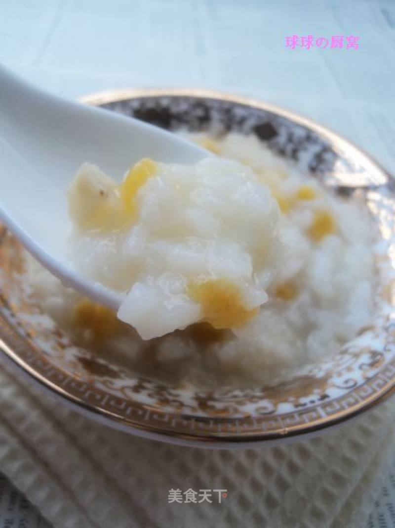 Replenish The Spleen and Benefit The Stomach and Yin---【corn Flakes and Yin Porridge】 recipe