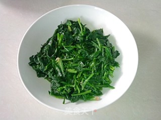 Spinach and Corn Salad recipe