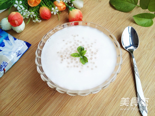 Rice Paste with Coconut Sago recipe