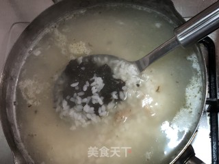 Congee with Preserved Egg and Lean Meat recipe