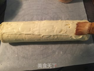 【japanese Style】seaweed and Pork Floss Cake Roll recipe