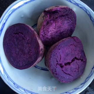 Yogurt and Purple Potato Mashed recipe