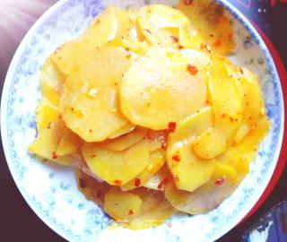 Homemade Spicy Potato Chips recipe