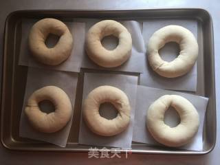 Egg Yolk Floss Bagels recipe