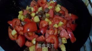 Goulash with Tomatoes and Potatoes recipe