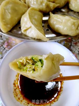 Steamed Dumplings with Zucchini, Cucumber and Egg Stuffing (refrigerator Sweeping) recipe