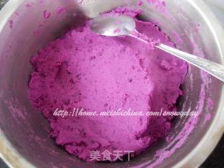 Purple Sweet Potato Cake recipe