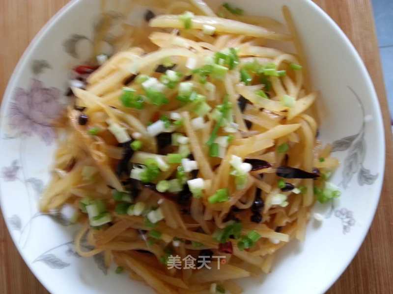 Spicy Potato Shreds recipe