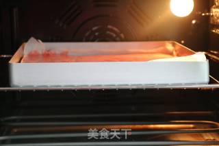 Red Velvet Pork Floss Cake Roll recipe