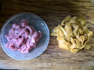 Sliced Pork with Ginger recipe