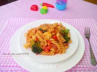 [boiling Your Food Dream]——[tomato and Mushroom Pasta] recipe